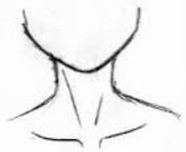 Как рисовать ключицы