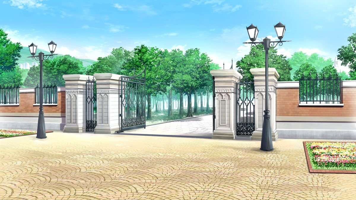 Ворота парка аниме