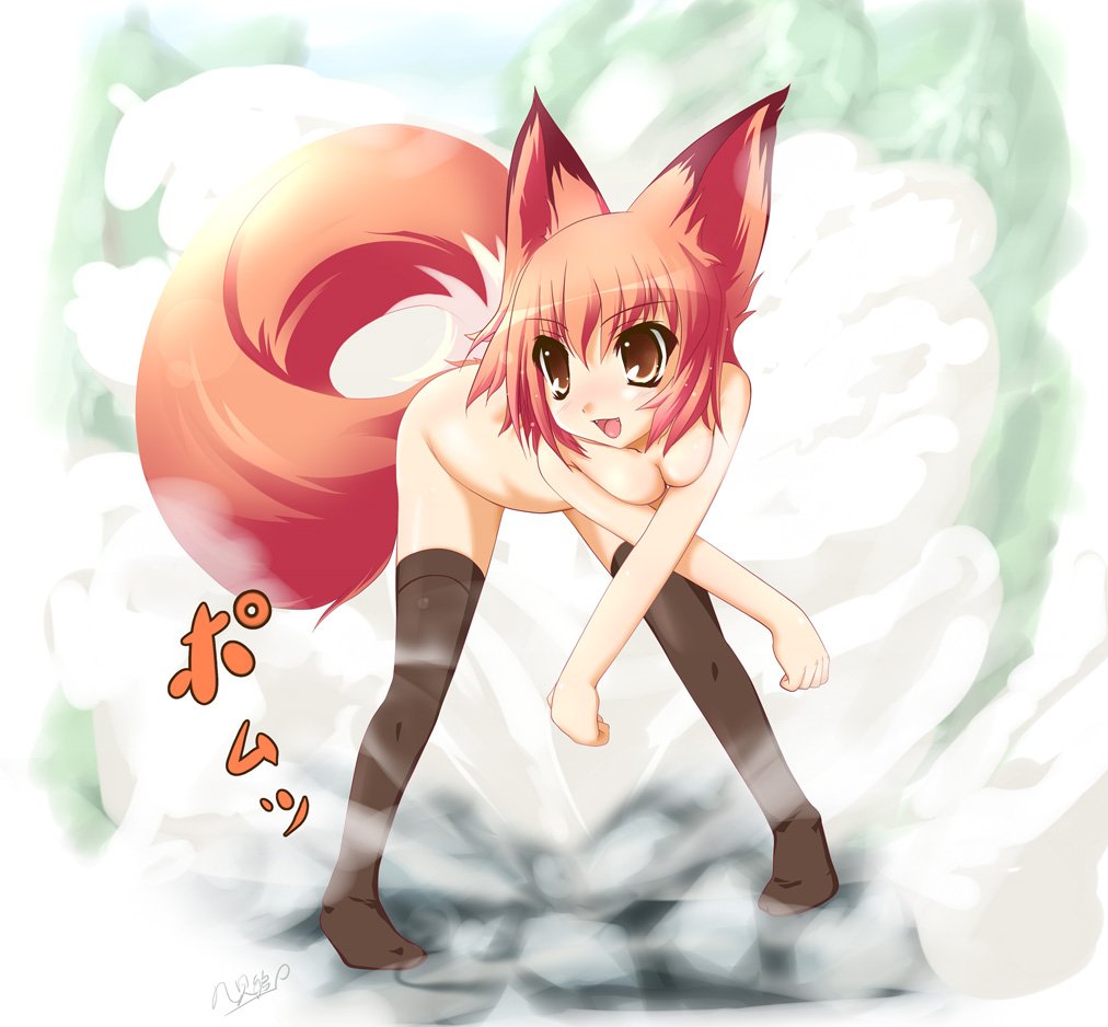 Red foxy girl
