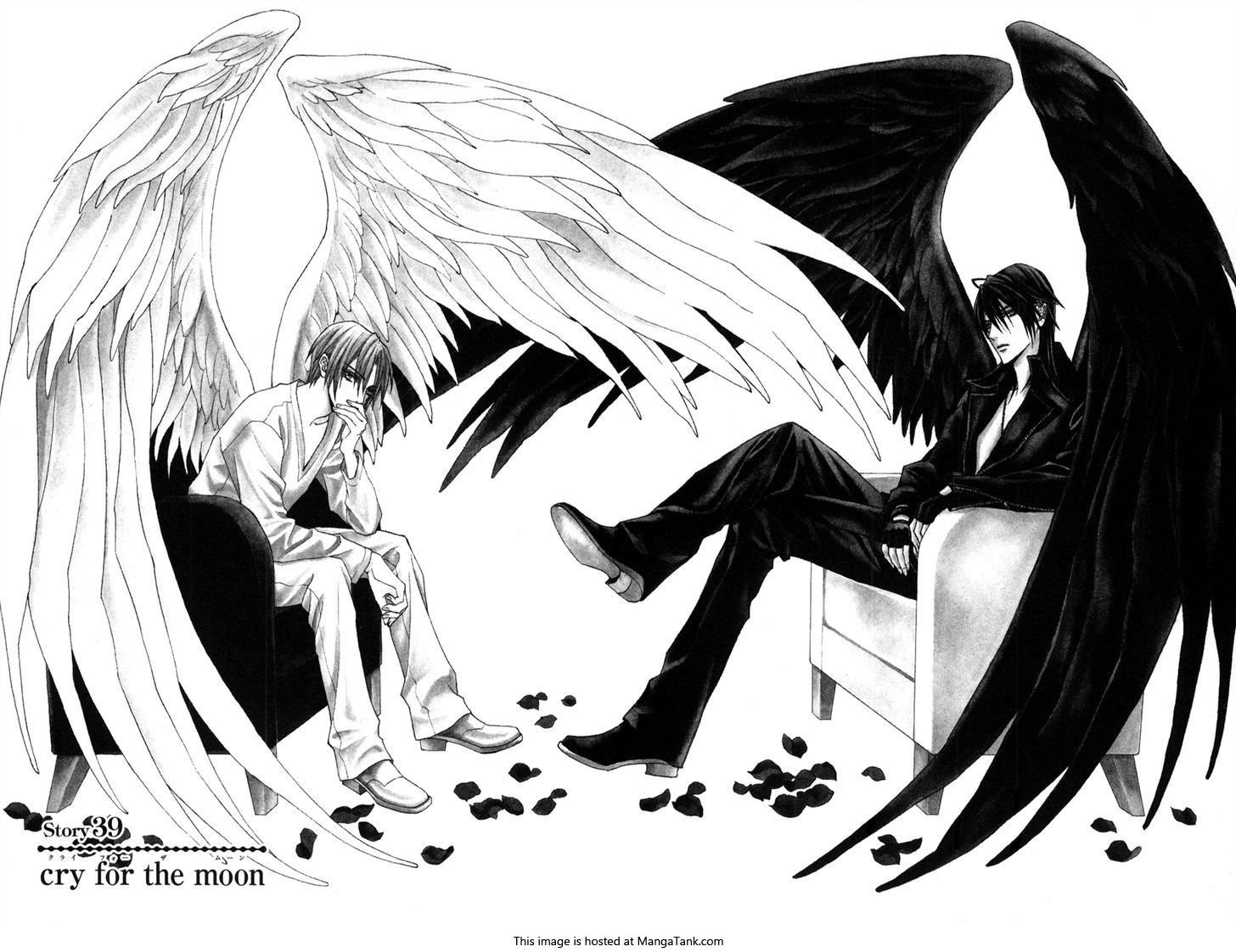 Аниме ангел и демон яой аниме