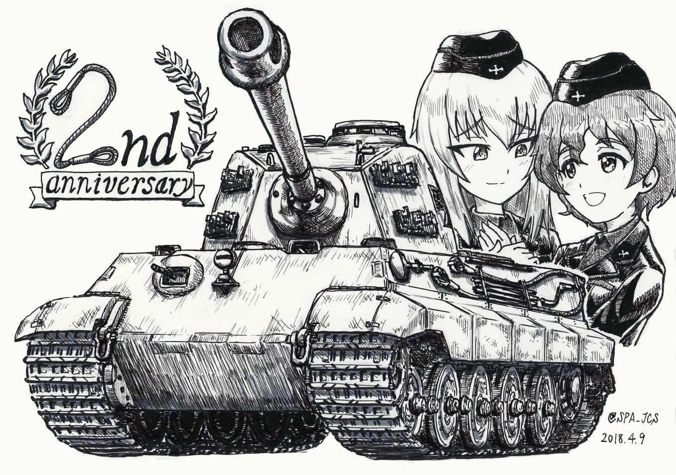 Танк пантера girls und Panzer