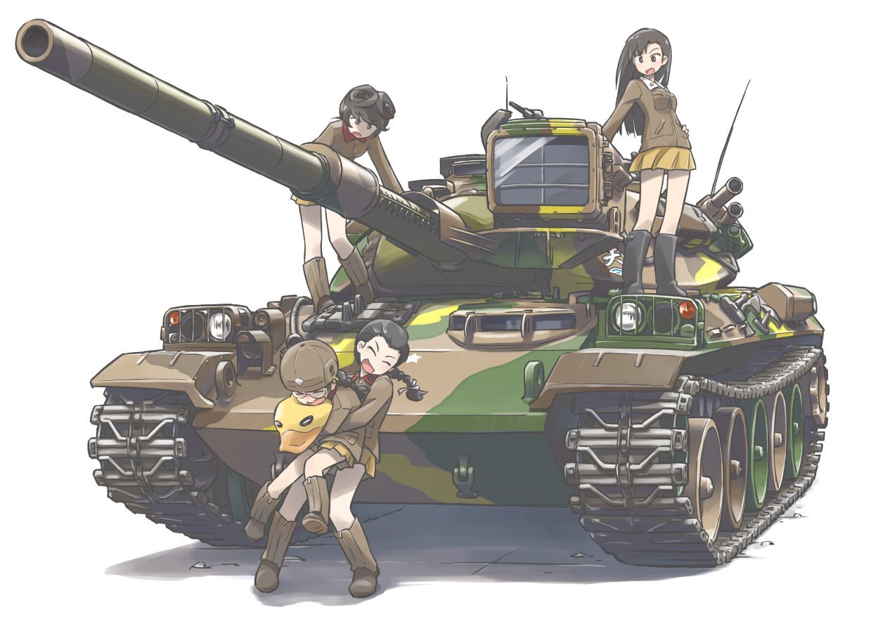 Аниме танкистки т 34