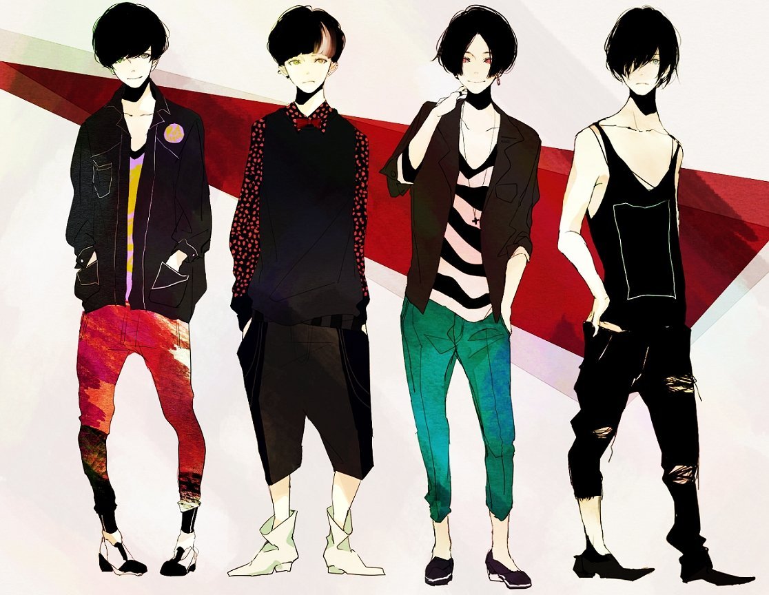 Одежда в стиле аниме мужская