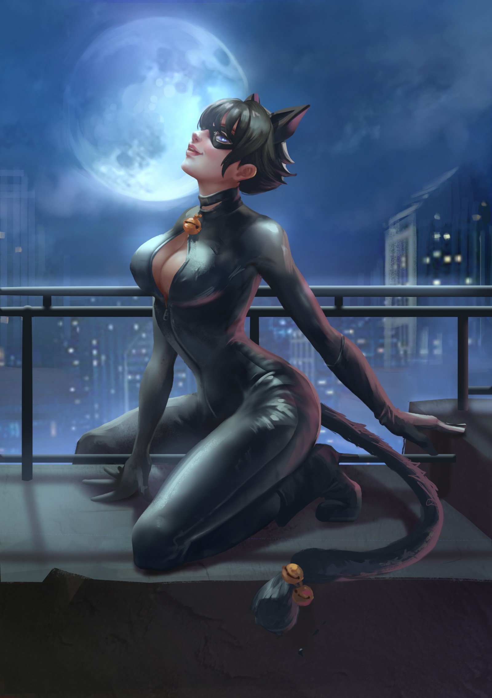 Селина Кайл женщина-кошка аниме