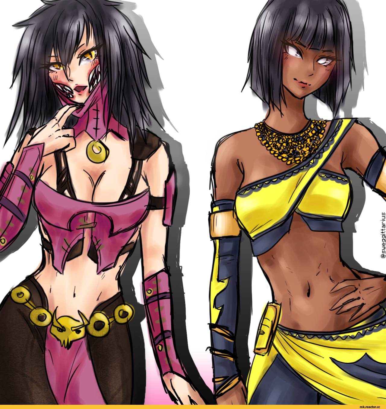 Mileena animated