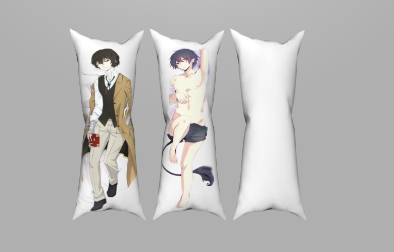 Плед с рисунком аниме