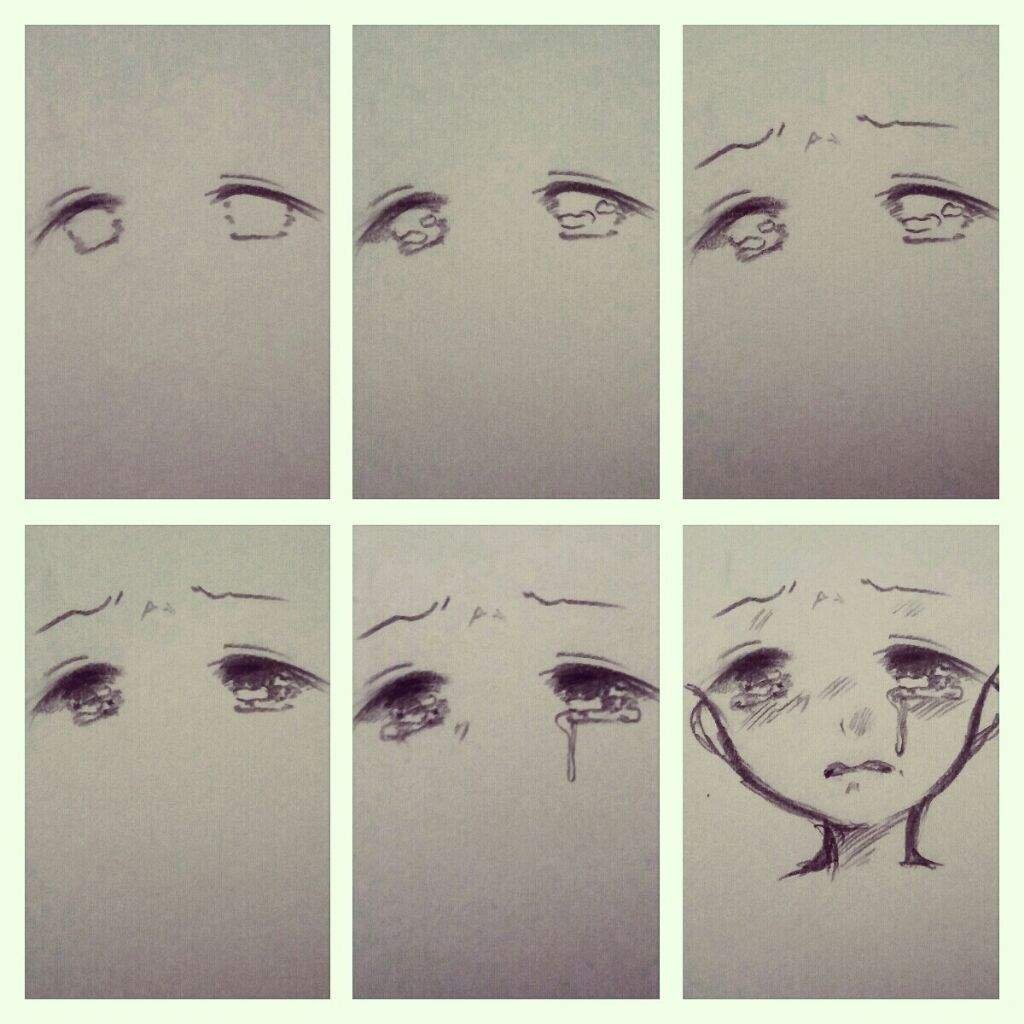 Заплаканный глаз аниме