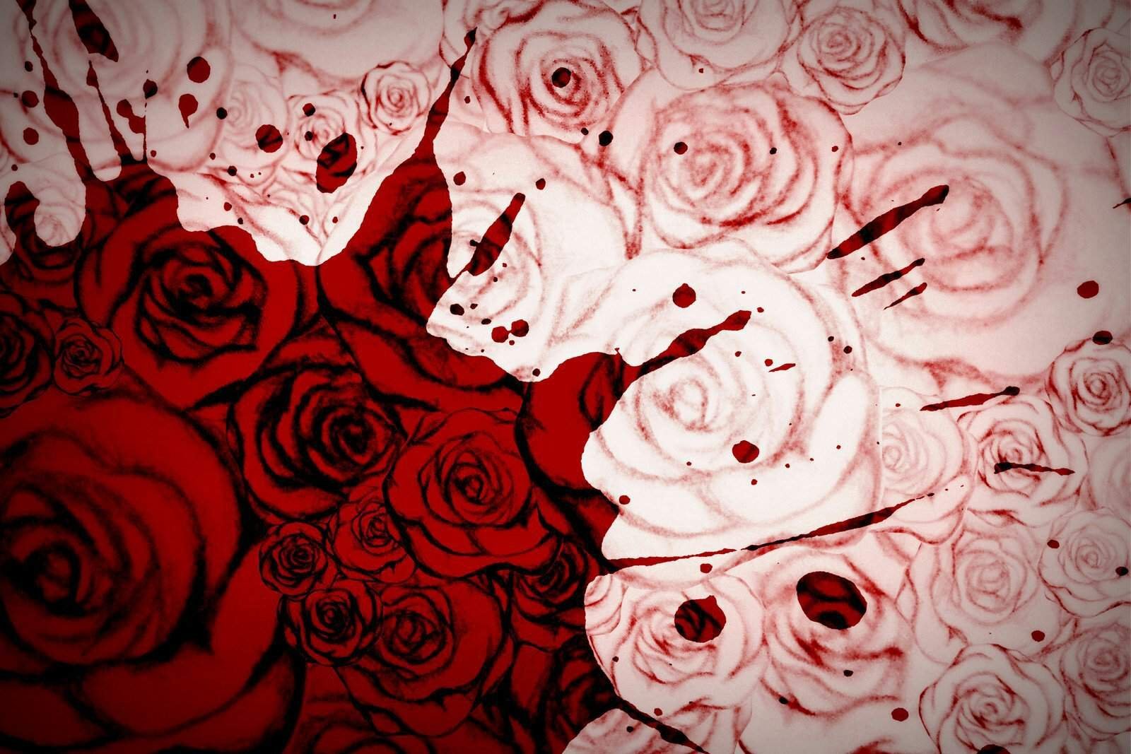 Кровавые цветы 233. Розы арты.