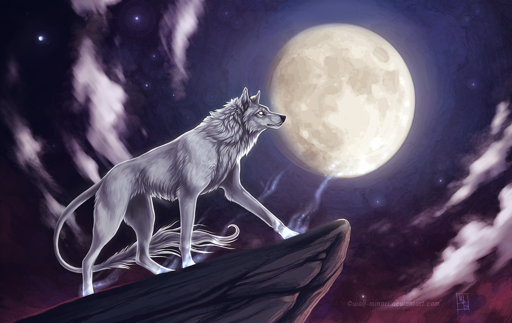 Вой волка на луну песня. Лунные волки. Волк и Луна. Волчица Луна. Волк воет на луну.