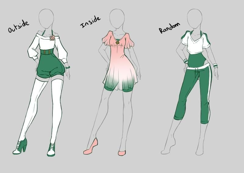 Как рисовать одежду