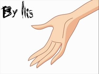 Мультяшные женские руки