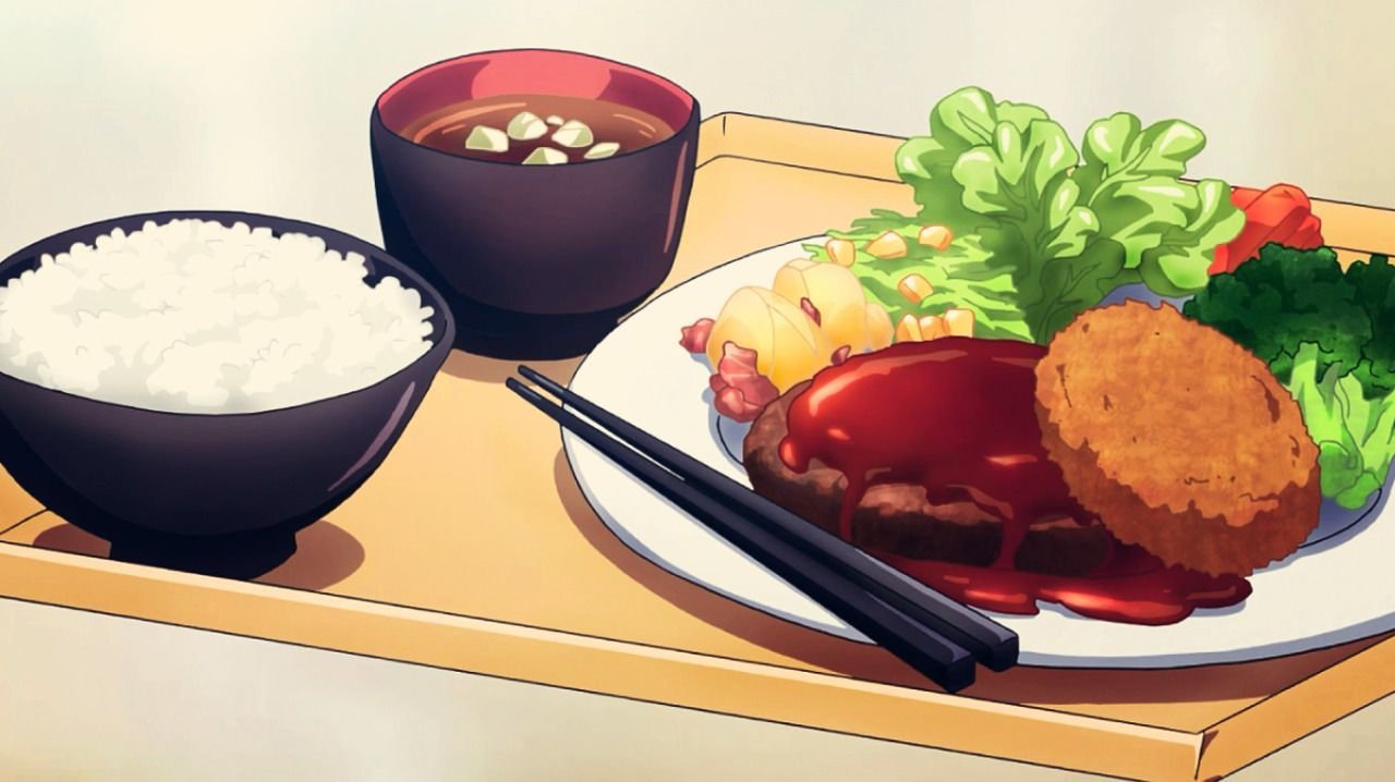 Японская кухня аниме