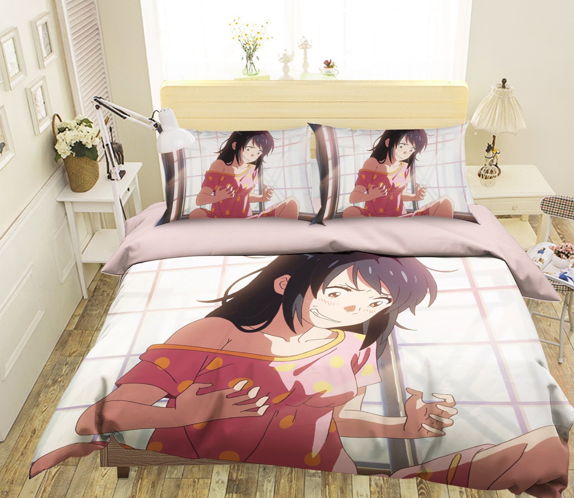 Кровать в стиле аниме