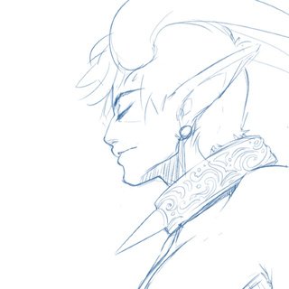 Рисунки для срисовки парни демоны