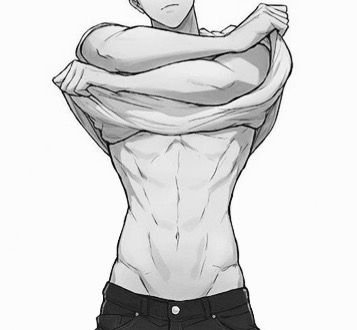 Аниме тело парня