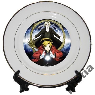 Тарелка с аниме принтом