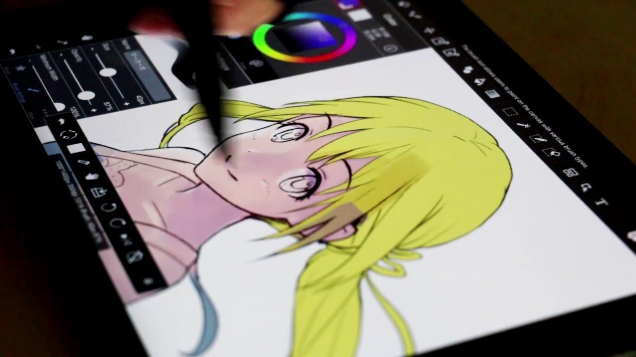 Графический планшет для рисования аниме