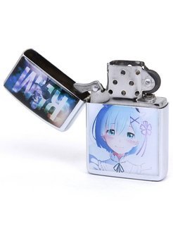 Зажигалка с аниме принтом