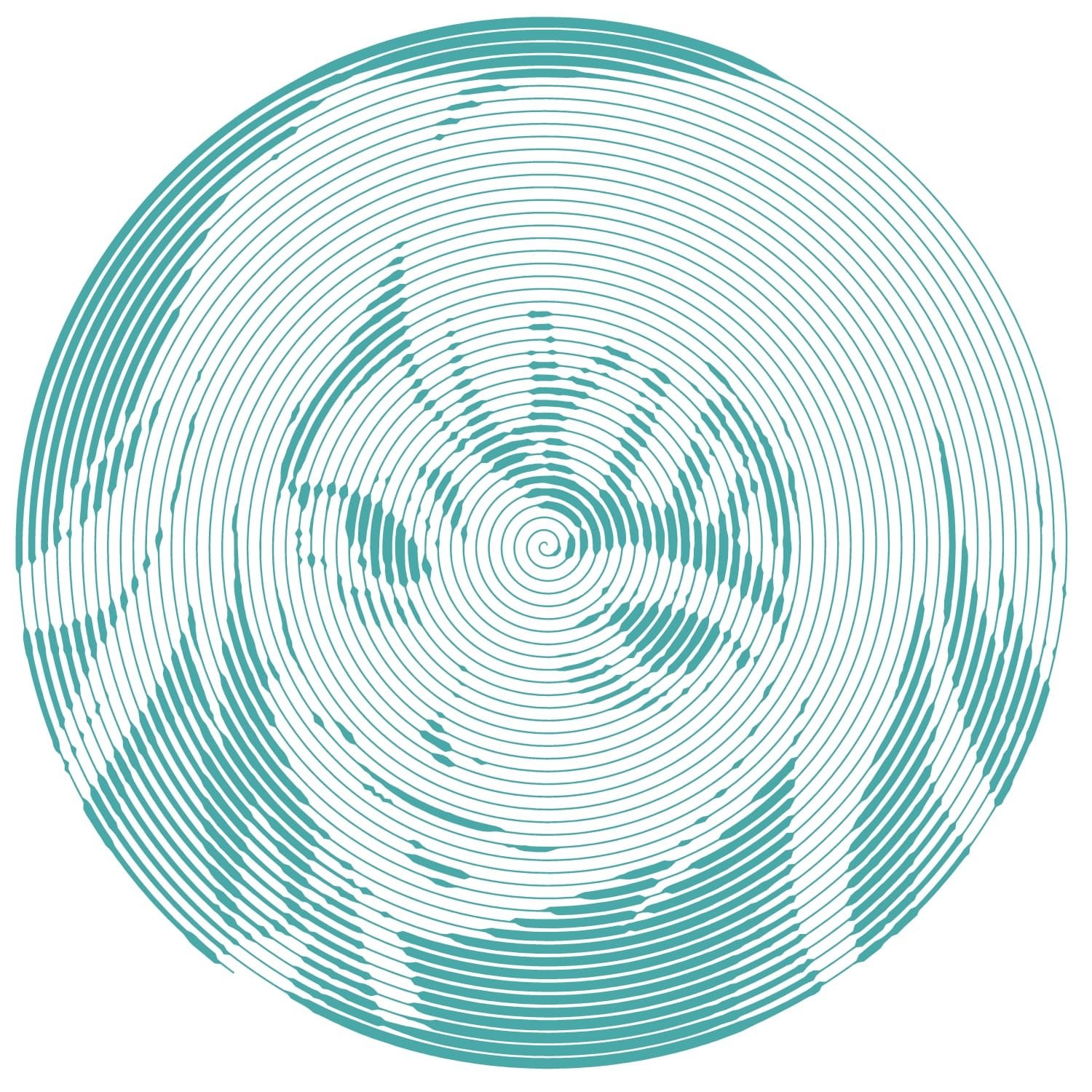 Раскраска спиралька аниме