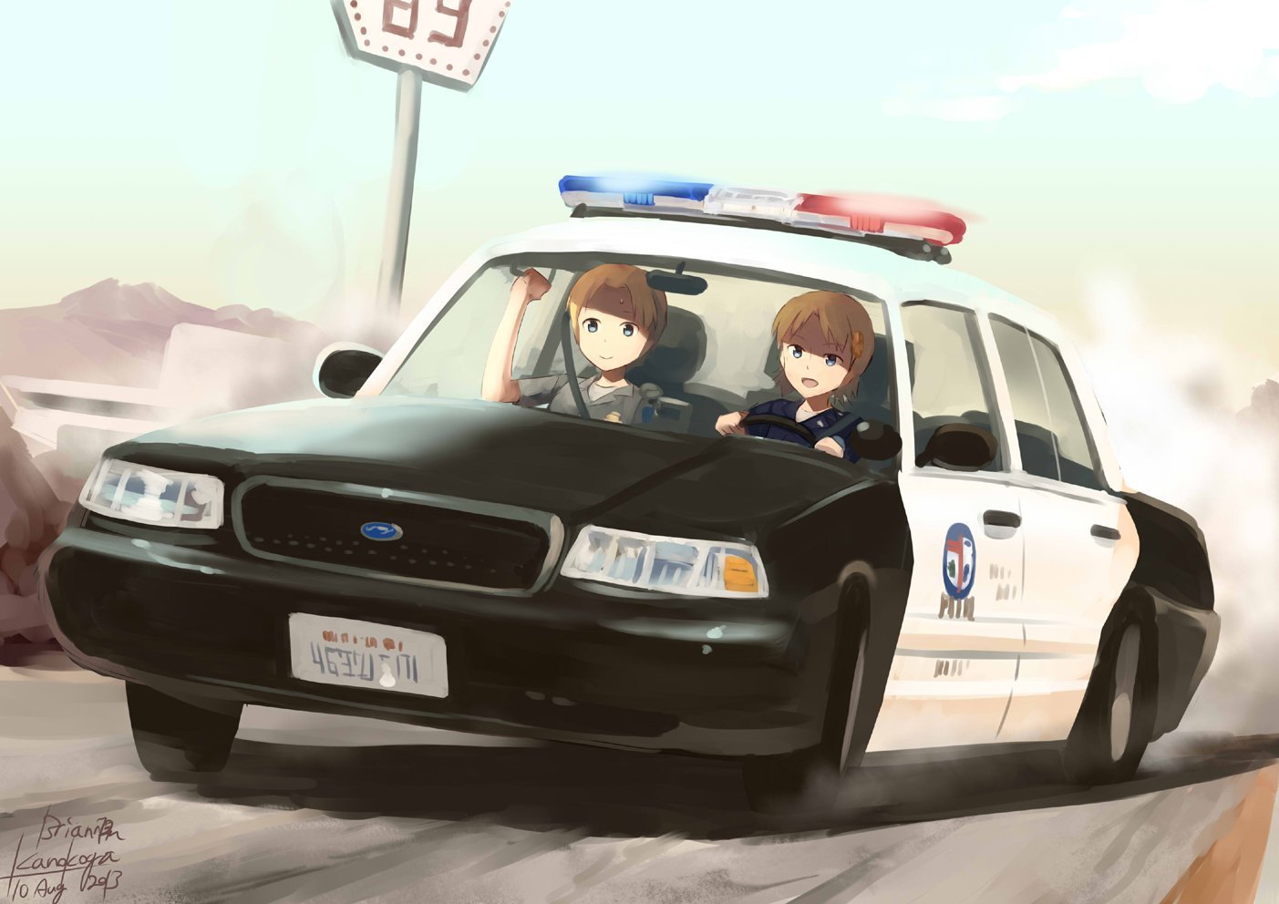 Аниме полиция