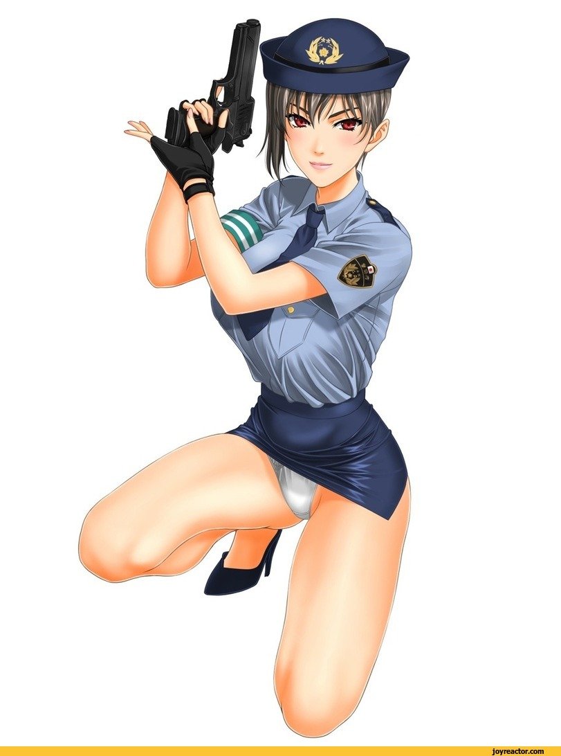 Аниме женщина полицейский