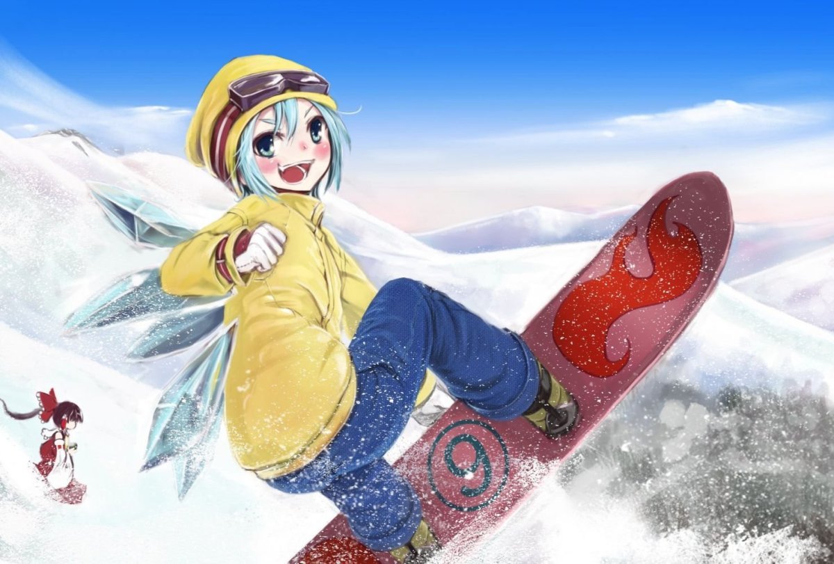 Сноубординг аниме