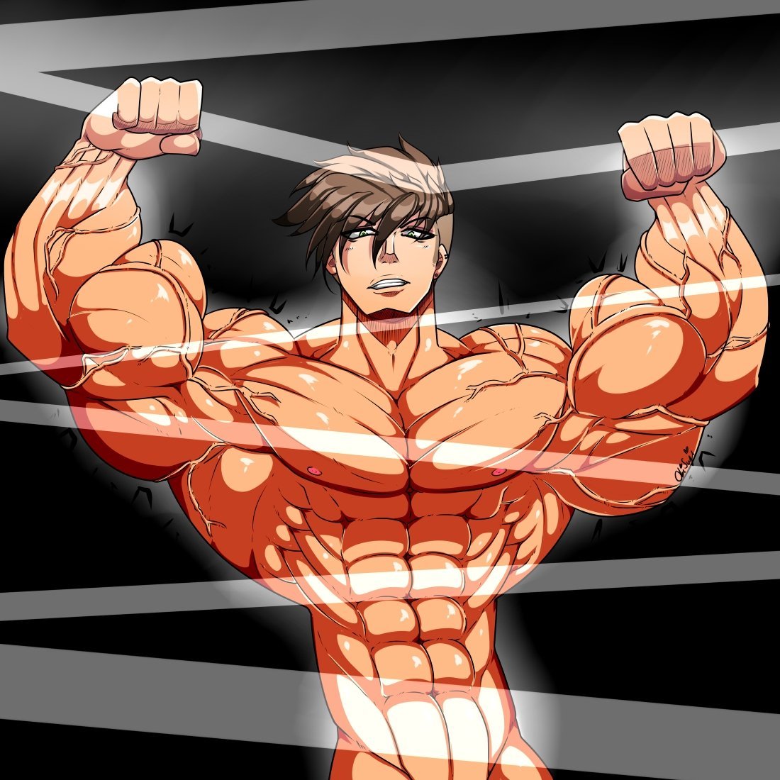Muscle growth парень Макс