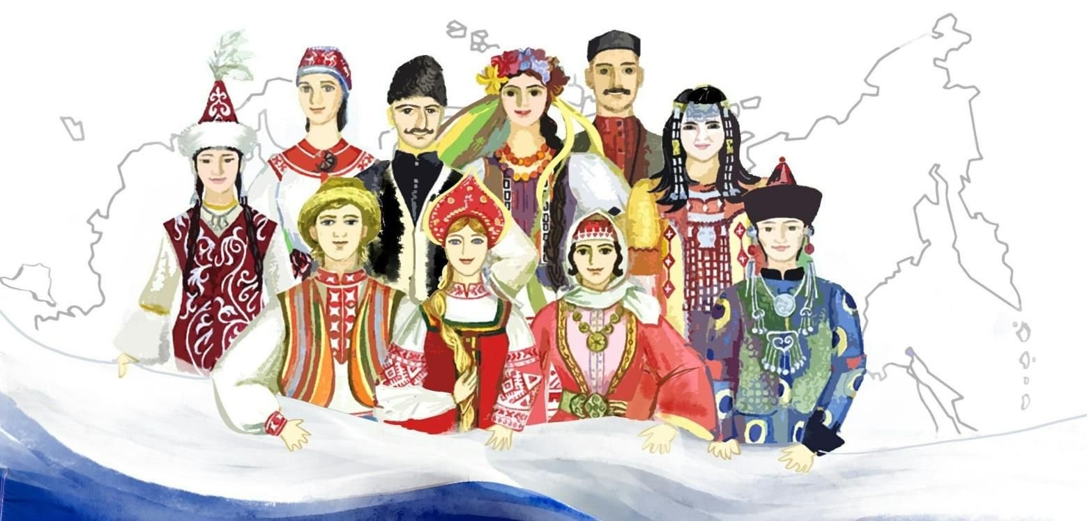 Рисунок на тему единая россия единая семья