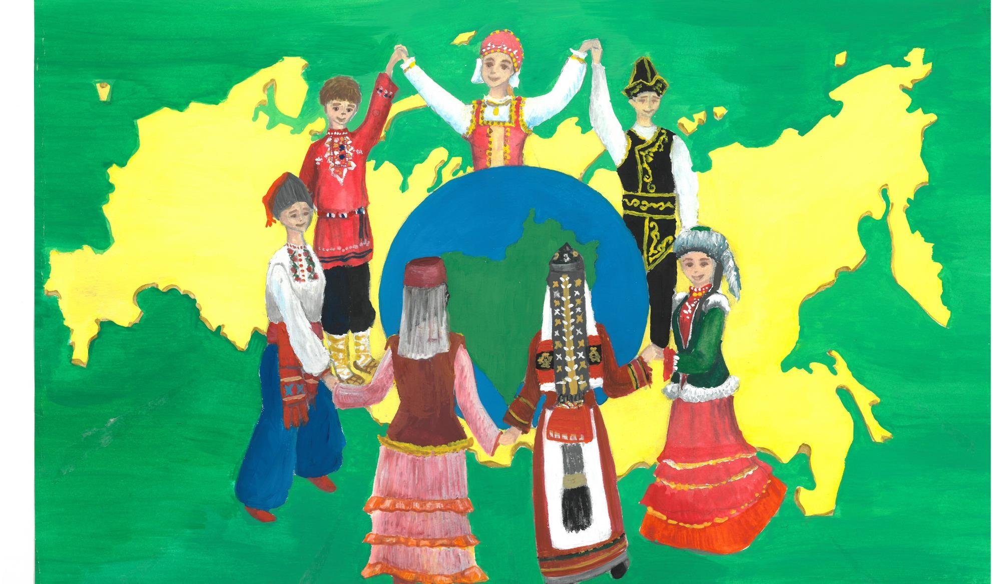 Культурное наследие народов Башкортостана рисунок