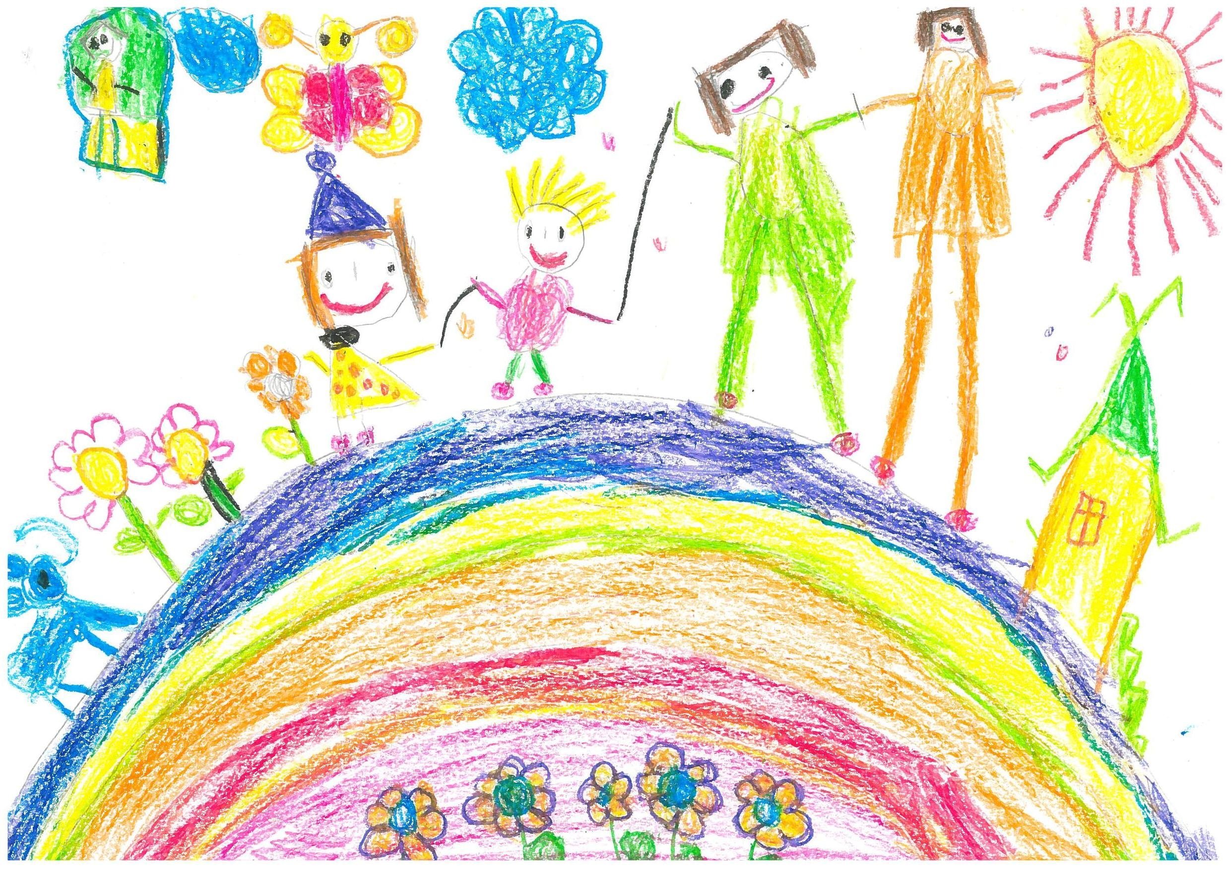 Мой любимый детский сад рисунки детей