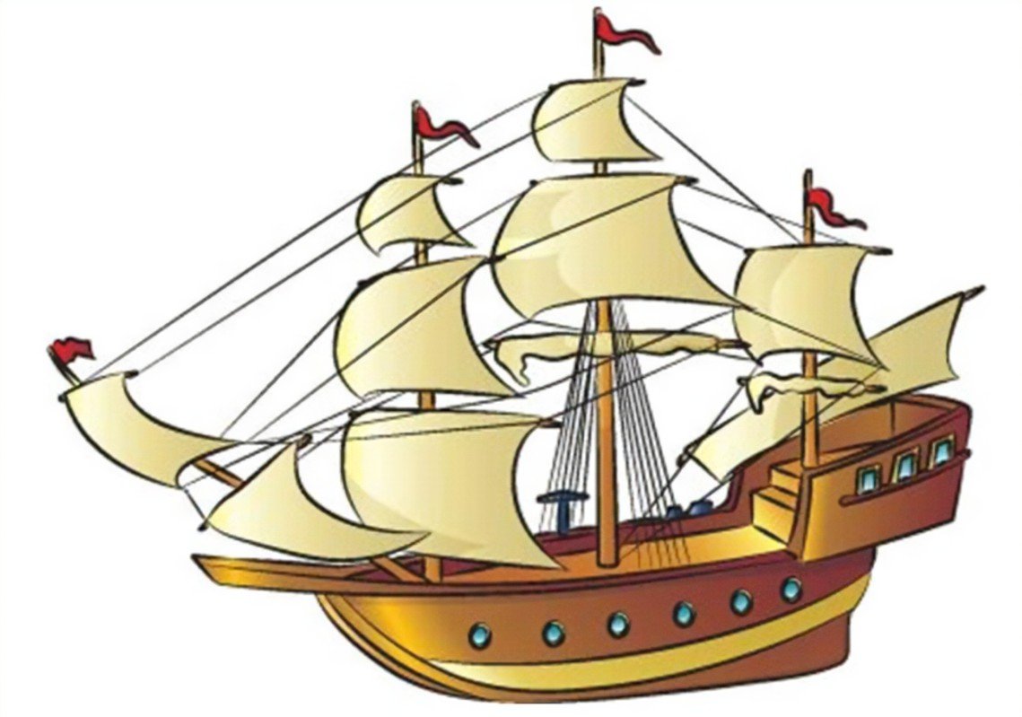 Корабль для дошкольников