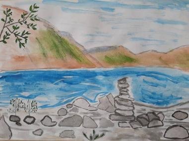 Рисунок на тему мир воды