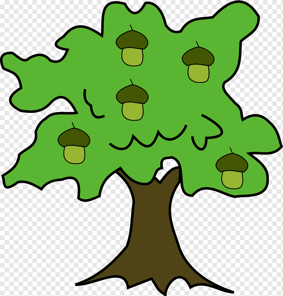 дерево дуб картинки для детей