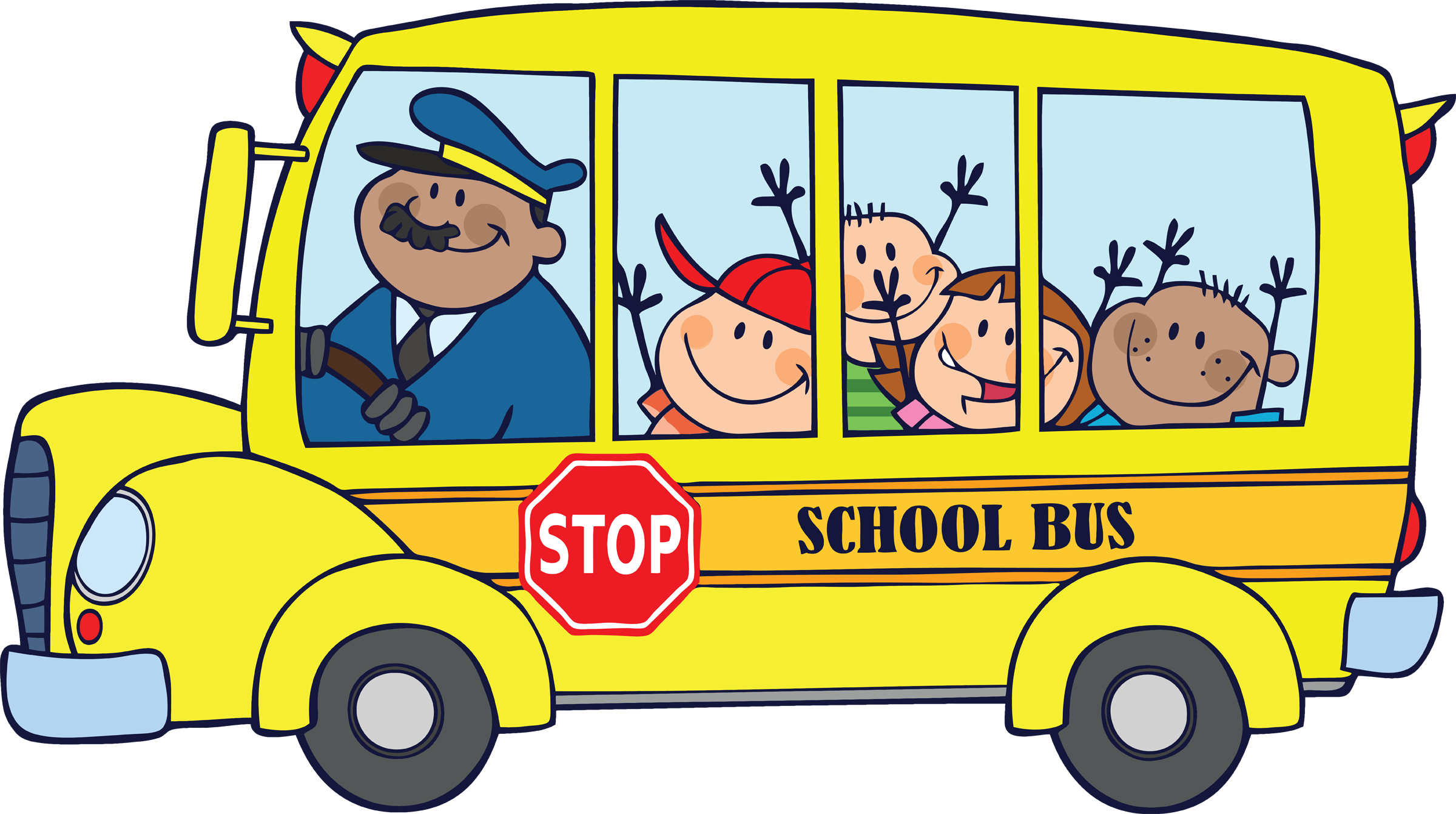 Автобус рисунок. Школьный автобус. Автобус мультяшный. Водитель автобуса для детей.