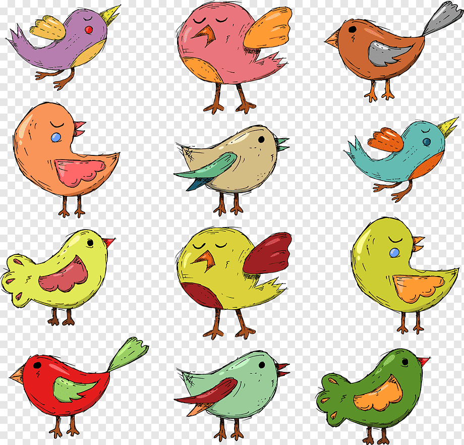 Птички для детей