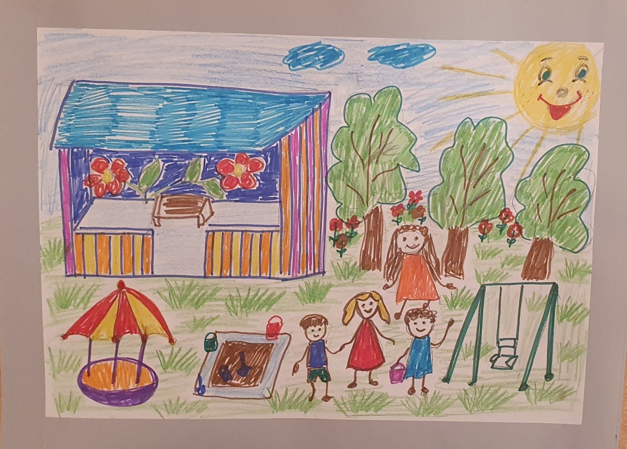 Рисунок наш любимый детский сад