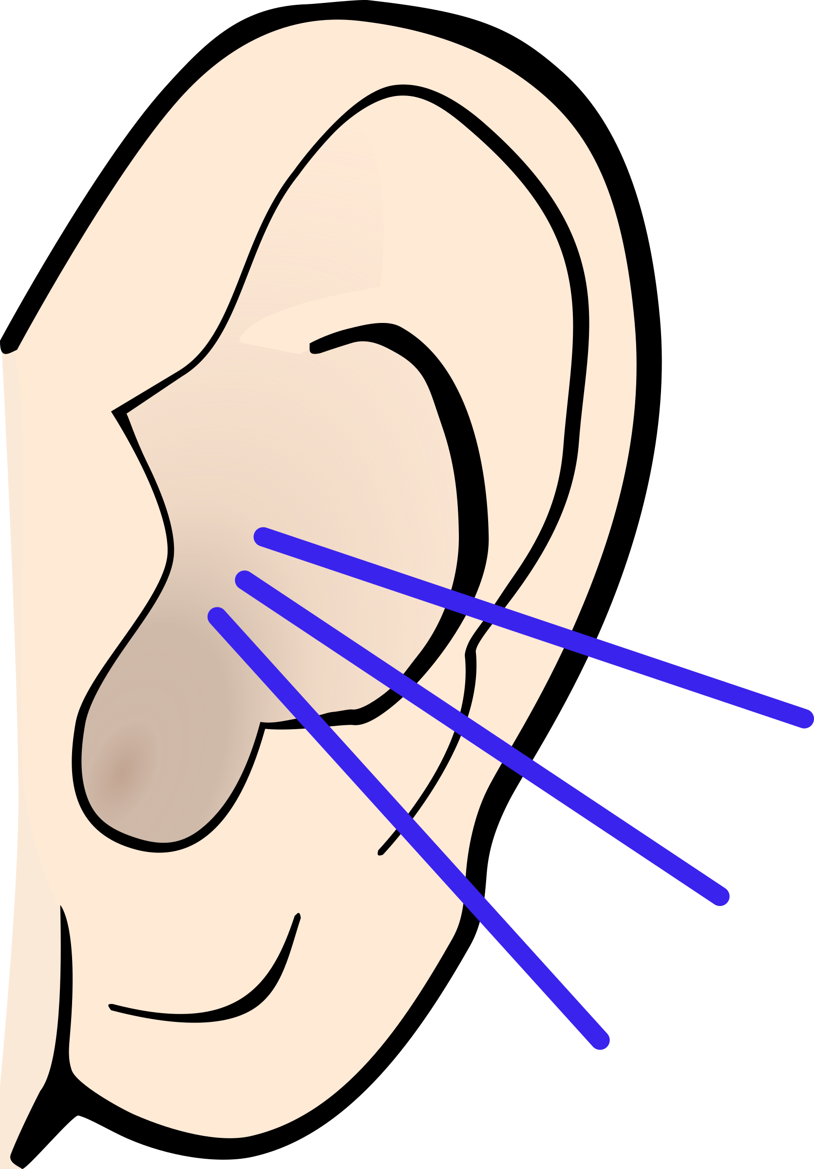 Рассмотрите схематичные изображения уха человека. Ухо схематично. Ухо рисунок. Ухо мультяшное. Изображение уха для детей.