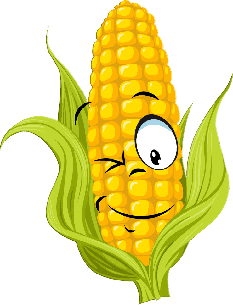 Кукуруза мультяшная. Кукурузный початок. Дети кукурузы. Corn кукуруза
