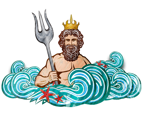 Царь посейдон. Нептун морской царь. Посейдон Бог морей. Трон Посейдона Нептуна.