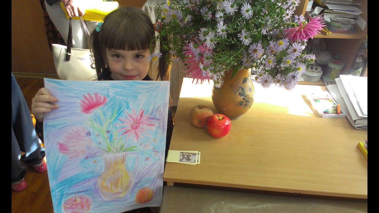 Рисование с натуры в детском саду