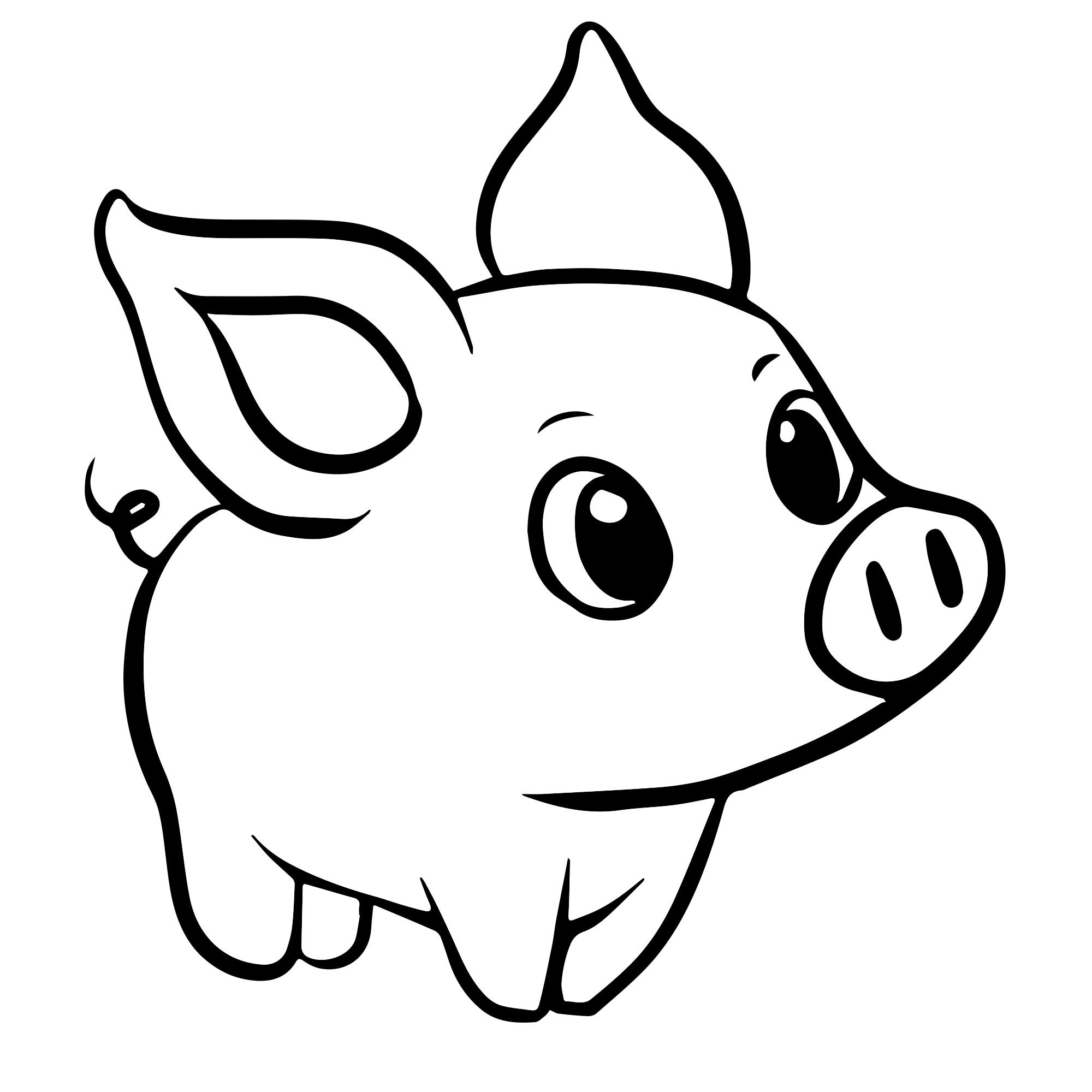 Распечатать свиней