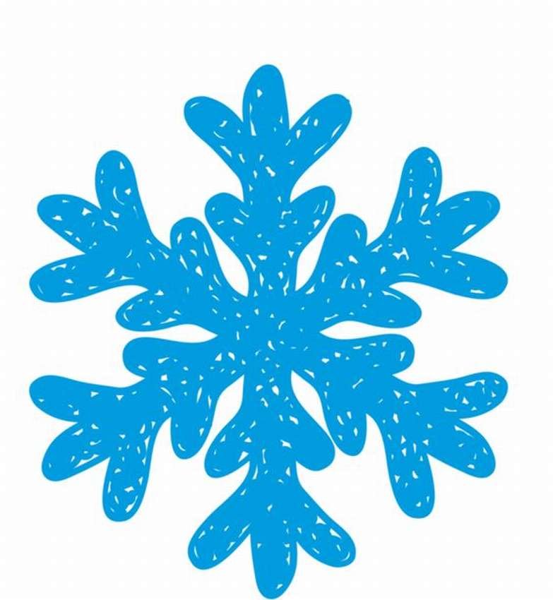 Снежинка картинка для детей
