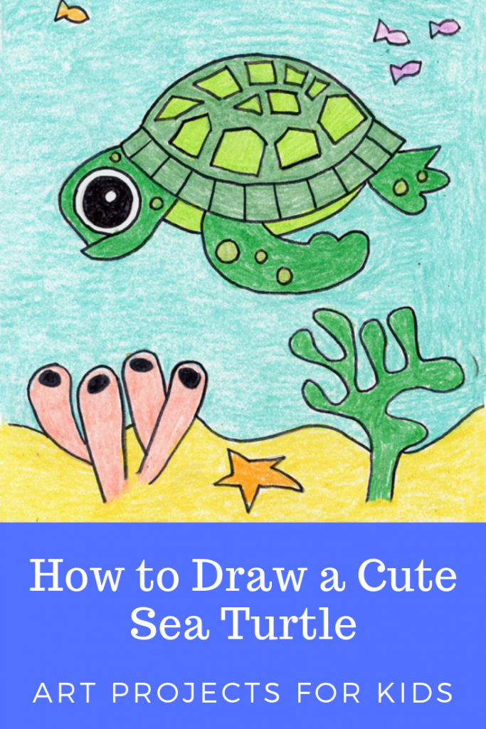 Рисование черепахи для детей. Рисование «черепаха» в море. Черепаха детский рисунок. Рисование для детей 8 лет.