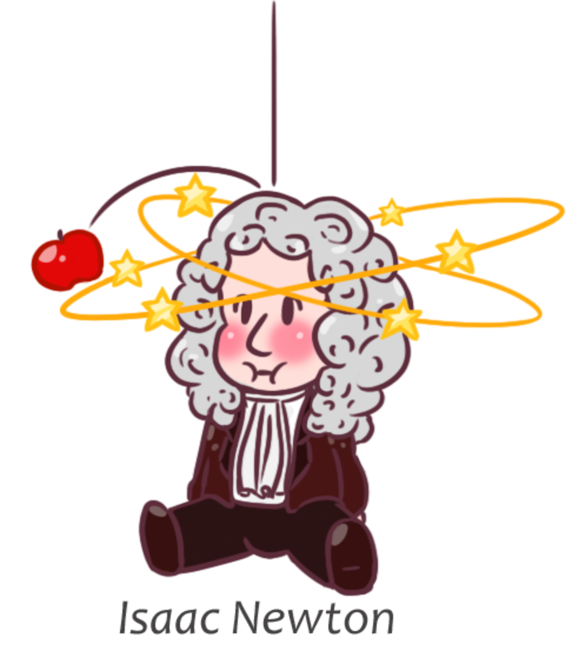 Ньютон физик. Ньютон дети