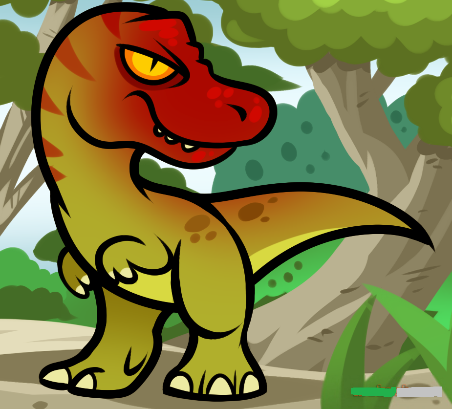 Рисование для детей Динозаврики