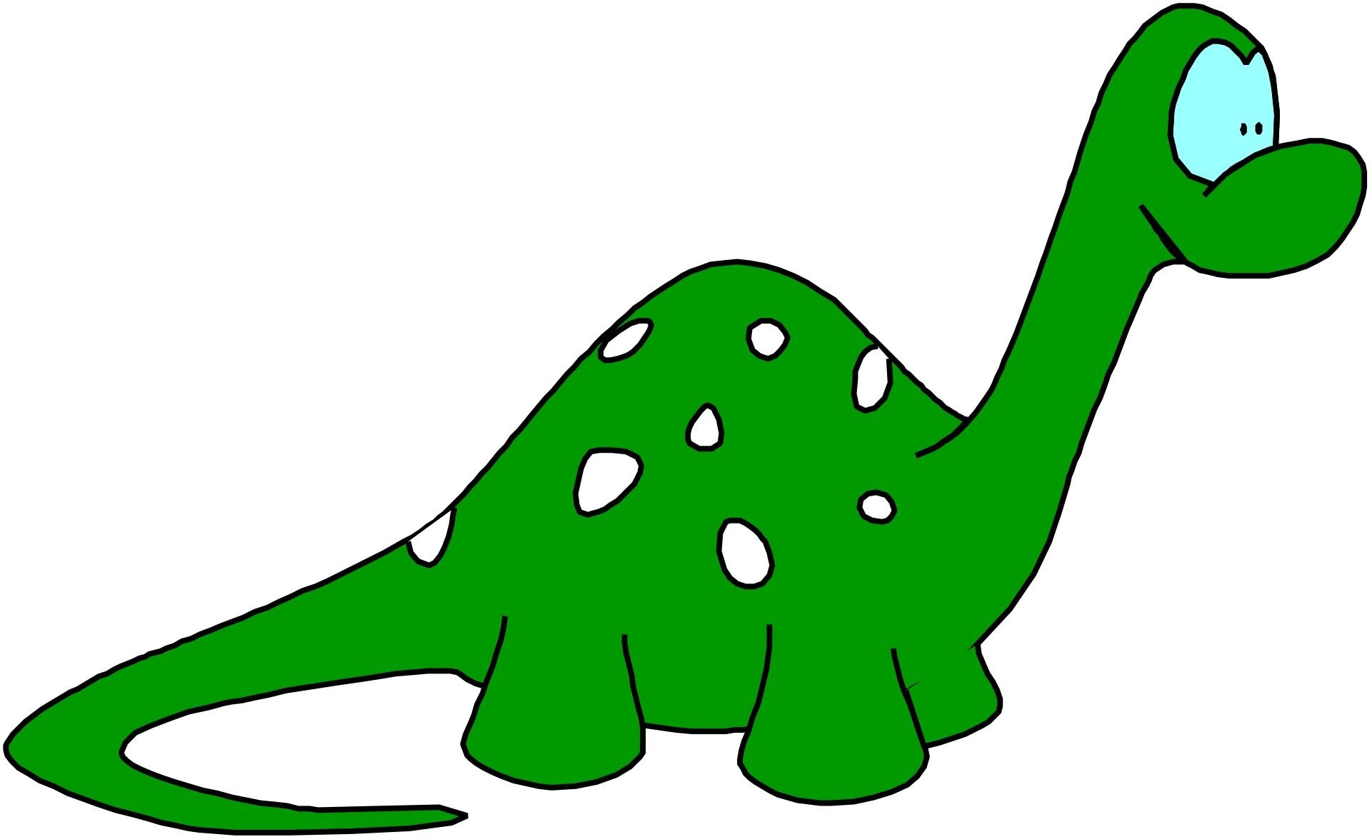 Мультяшный Динозаврик