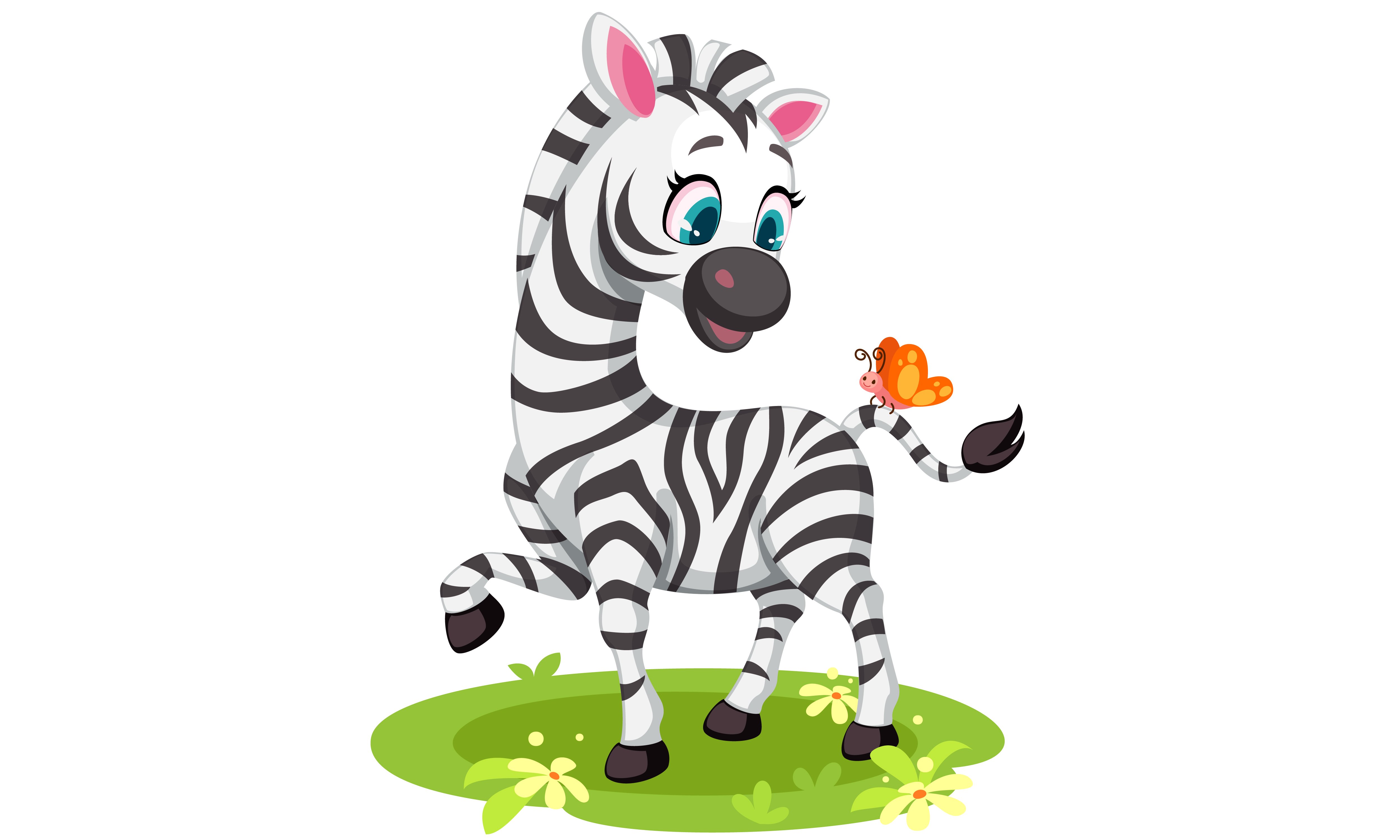 Рисунок зебра детский (53 фото) .
