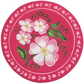 Цветы на подносе рисунки