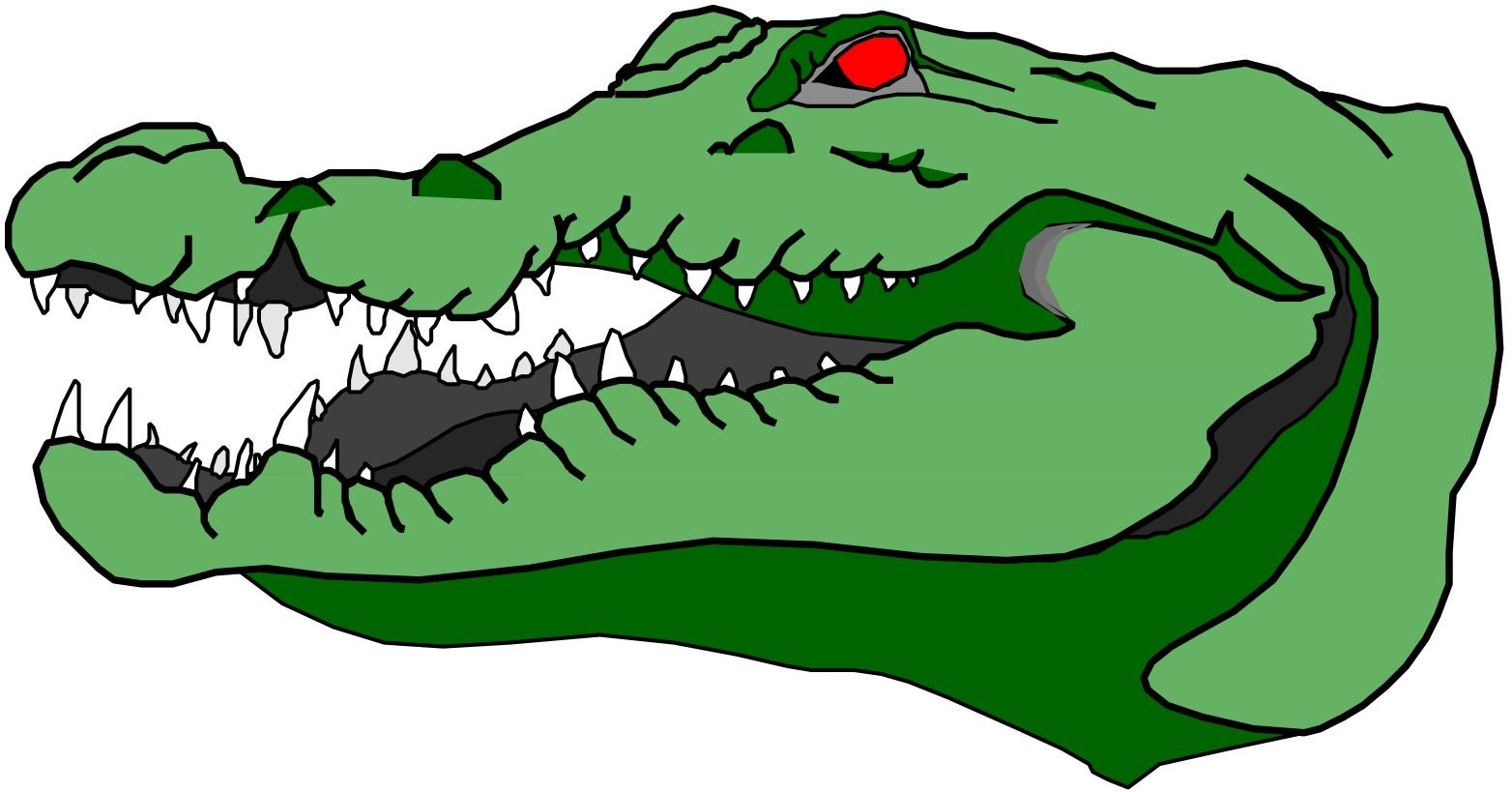 Голова крокодила