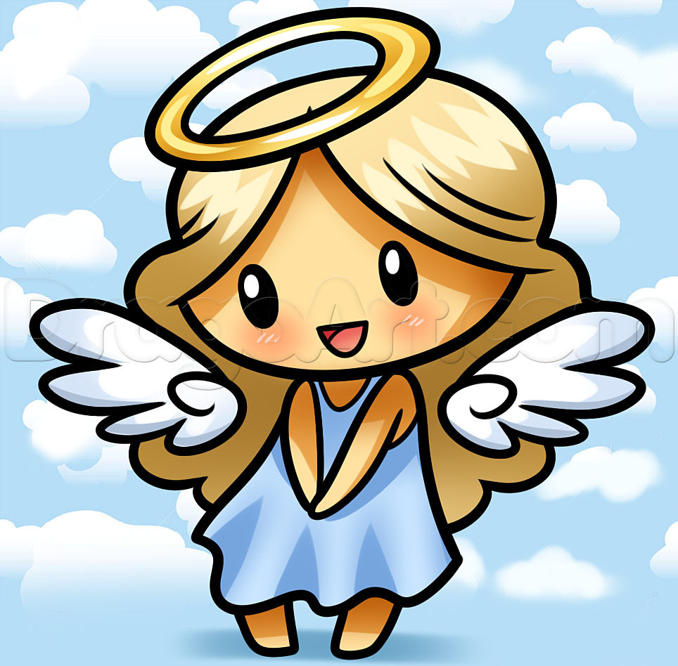Нарисовать ангела легко детям. Ангелок. Ангел мультяшный. Ангелочки мультяшные. Ангелочек мультяшка.